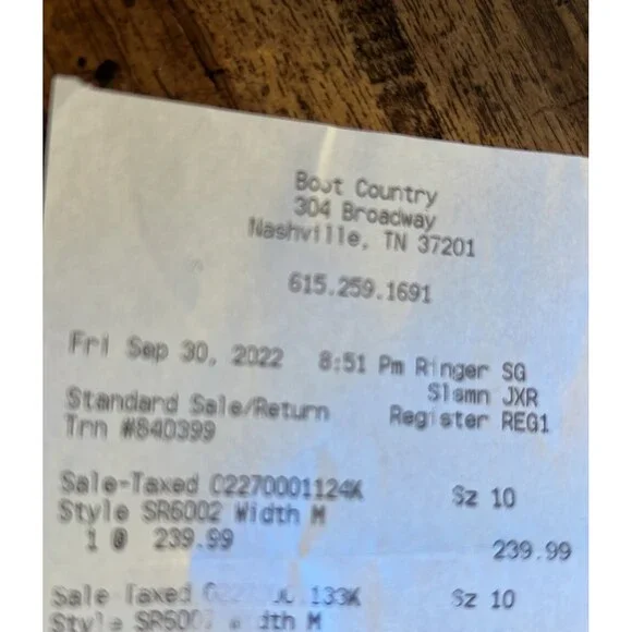 NWT Western / Cowboy Boots - Picture 11 of 11